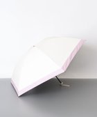 【アウロラ/AURORA】の【AURORA(オーロラ)】サマーシールド バイカラー晴雨兼用傘(軽量・折りたたみ傘) オフホワイト×ピンク|ID: prp329100004842023 ipo3291000000035810830