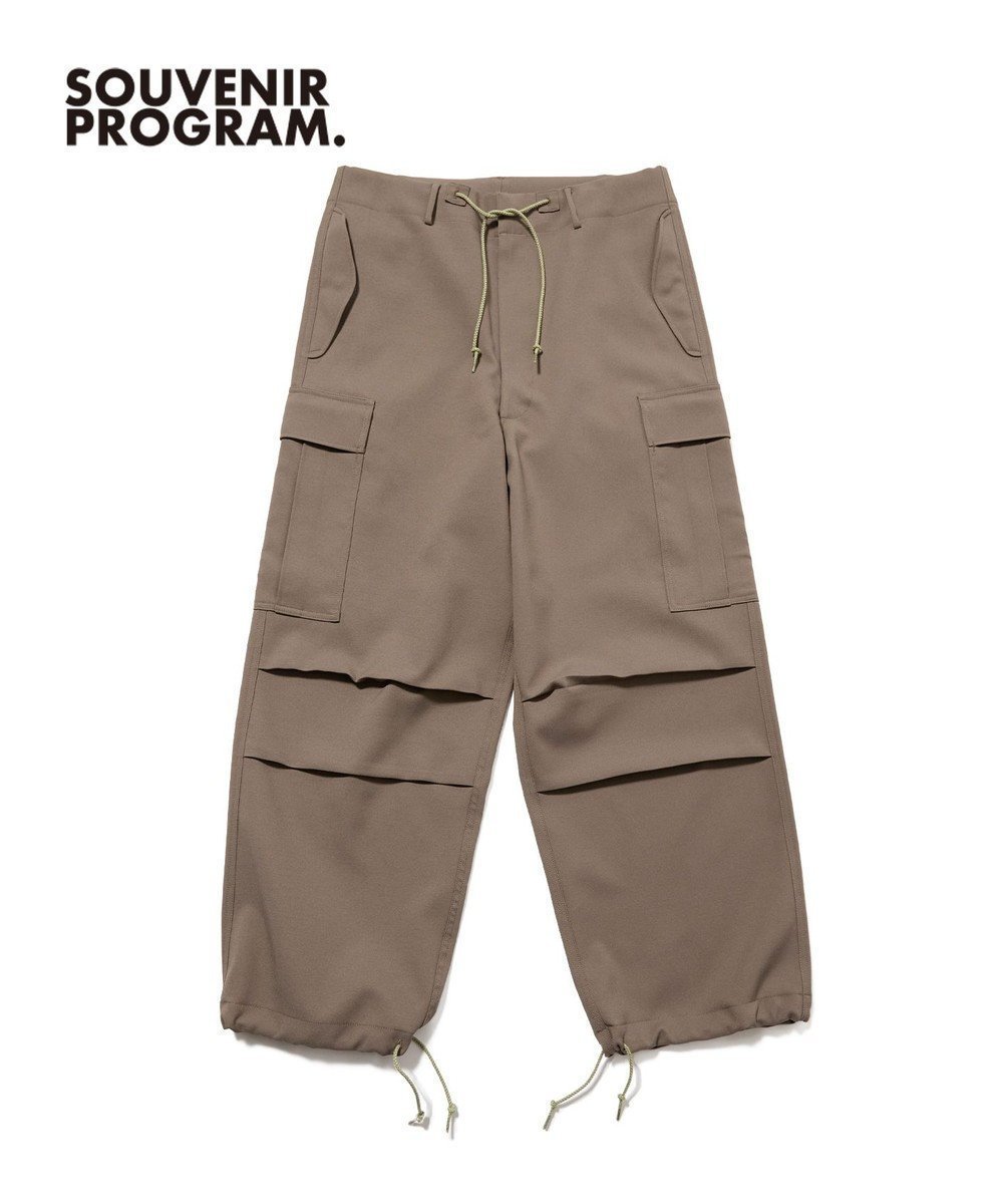 【ジェイ プレス/J.PRESS / MEN】の【J.PRESS ORIGINALS】【UNISEX】Polyester Aero Twill Easy Cargo Pants 人気、トレンドファッション・服の通販 founy(ファニー) 　ファッション　Fashion　レディースファッション　Fashion for Women　パンツ　Pants & Trousers　ユニセックス　Unisex, Genderless　カーゴパンツ　Cargo Pants, Utility Pants　ストレッチ　Stretch, Stretchy Fabric　スピンドル　Spindle, Drawcord　リラックス　Relax, Relaxed Fit　ワイド　Wide, Wide Fit　エレガント 上品　Elegant　吸水　Absorbent, Quick-Dry　A/W・秋冬　Autumn/Winter　軽量　Lightweight, Ultra Light　 other-1|ID: prp329100004842026 ipo3291000000035833808