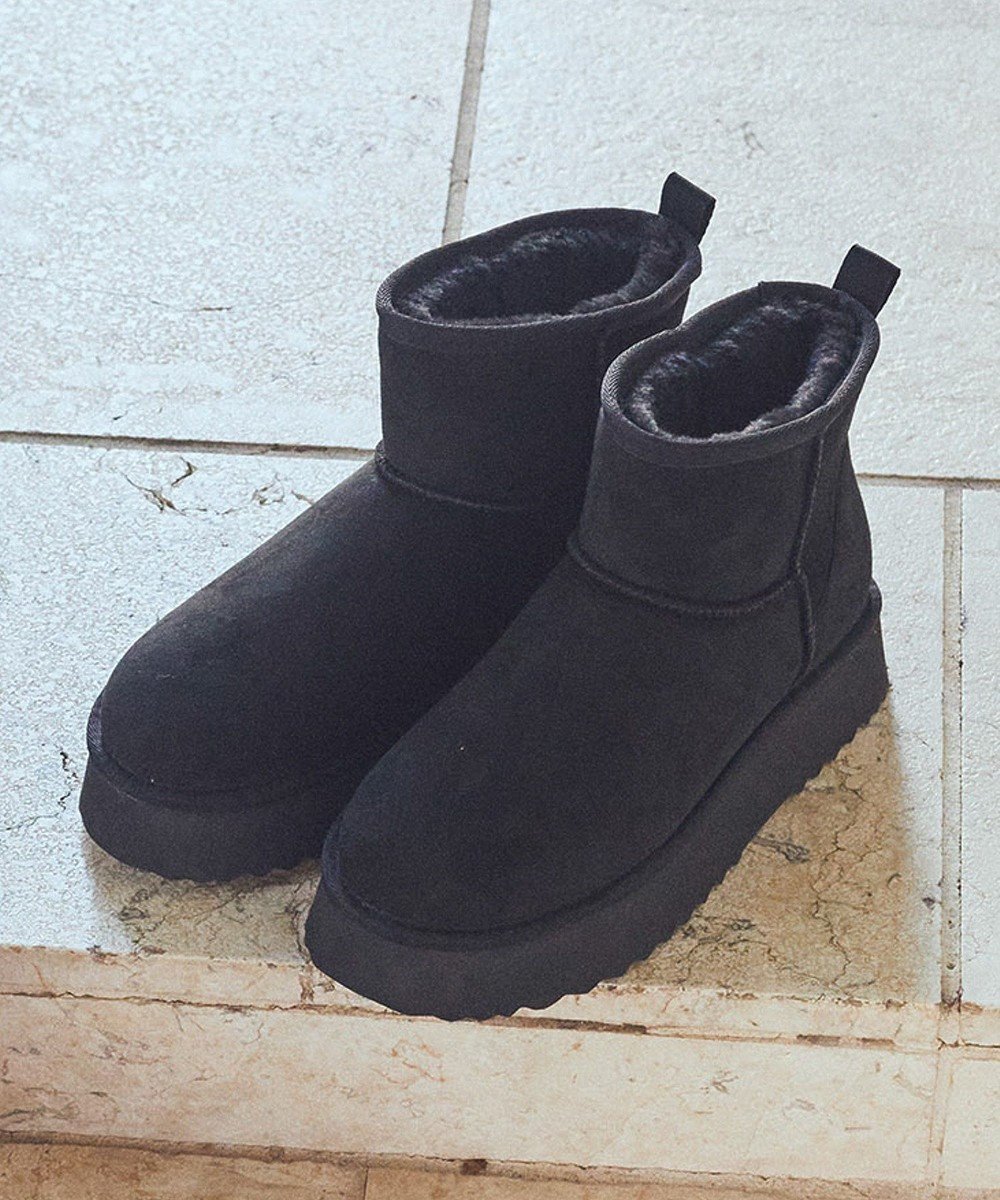 【アースミュージックアンドエコロジー/earth music&ecology】のORiental TRaffic ムートンタッチブーツ インテリア・キッズ・メンズ・レディースファッション・服の通販 founy(ファニー) ファッション Fashion レディースファッション Fashion for Women 2025年 2025 2025-2026秋冬・A/W Autumn/Winter 2025–26 AW25–26 ショート Short, Short Length シンプル Simple, Minimal ベーシック Basic, Essential ボトム Bottoms, Lower Wear 冬 Winter / This Winter A/W・秋冬 Autumn/Winter Black|ID: prp329100004842059 ipo3291000000035543218