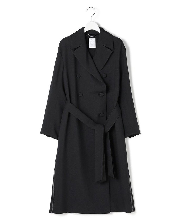 【アイシービー/iCB】の【WEB&一部店舗限定】SerikaWorsted トレンチコート インテリア・キッズ・メンズ・レディースファッション・服の通販 founy(ファニー) https://founy.com/ ファッション Fashion レディースファッション Fashion for Women アウター Coat / Outerwear Collection コート・ロングコート・ピーコート Long Coats, Peacoats & More レディースジャケット・軽アウター Jackets トレンチコート / 春秋の定番アウター Trench Coats シルク Silk, 100% Silk ジャケット Jacket, Outerwear スタイリッシュ Stylish, Fashionable スリット Slit, Slit Detail ドレープ Drape, Draping Fabric ミックス Mix, Mixed Style ヨーク Yoke, Yoke Design ランダム Random, Irregular ワイド Wide, Wide Fit A/W・秋冬 Autumn/Winter エレガント 上品 Elegant 2025年 2025 2025-2026秋冬・A/W Autumn/Winter 2025–26 AW25–26 |ID: prp329100004842069 ipo3291000000035809680