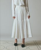 【グレース コンチネンタル/GRACE CONTINENTAL】のフェザージャガードコンビスカート キナリ|ID: prp329100004842073 ipo3291000000035809740