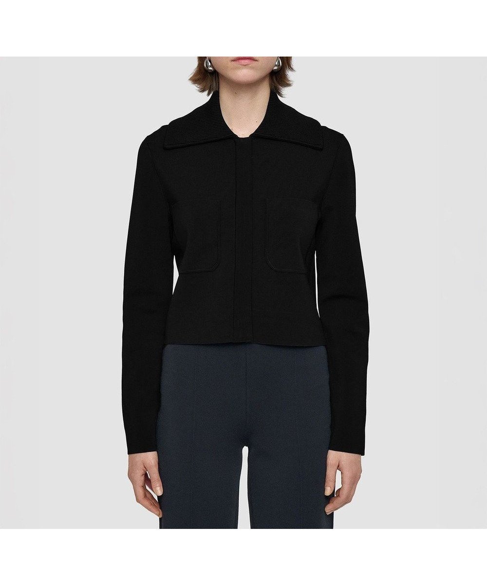 【ジョゼフ/JOSEPH】のミラノニットストレッチ ショートジャケット インテリア・キッズ・メンズ・レディースファッション・服の通販 founy(ファニー) 　ファッション　Fashion　レディースファッション　Fashion for Women　アウター　Coat / Outerwear Collection　レディースジャケット・軽アウター　Jackets　テーラードジャケット / 通勤・きれいめスタイル　Tailored Jackets & Blazers　コンパクト　Compact, Small Size　ショート　Short, Short Length　ジャケット　Jacket, Outerwear　ストレッチ　Stretch, Stretchy Fabric　チューブ　Tube, Tube Top　テーラード　Tailored, Tailored Fit　パッチ　Patch, Appliqué　フィット　Fit, Slim Fit　ポケット　Pocket, Pocket Detail　ミラノリブ　Milano Rib, Milano Stitch　レギュラー　Regular, Standard Fit　ワイド　Wide, Wide Fit　A/W・秋冬　Autumn/Winter　Black|ID: prp329100004842090 ipo3291000000035809996