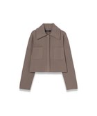 【ジョゼフ/JOSEPH】のミラノニットストレッチ ショートジャケット Mushroom|ID: prp329100004842090 ipo3291000000035809999