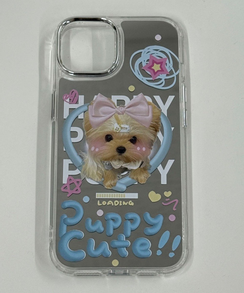 【ウィゴー/WEGO】のpuppyミラーiphoneケース インテリア・キッズ・メンズ・レディースファッション・服の通販 founy(ファニー) 　ファッション　Fashion　レディースファッション　Fashion for Women　スポーツウェア　Functional & Stylish Sportswear　iPhone アイフォーン　iPhone　イラスト　Illustration　スポーツ　Sports, Activewear　スマホ　Smartphone, Mobile Device　スマホケース　Smartphone Case　モバイル　Mobile, Smartphone　犬　Dog　柄2|ID: prp329100004842091 ipo3291000000035811987