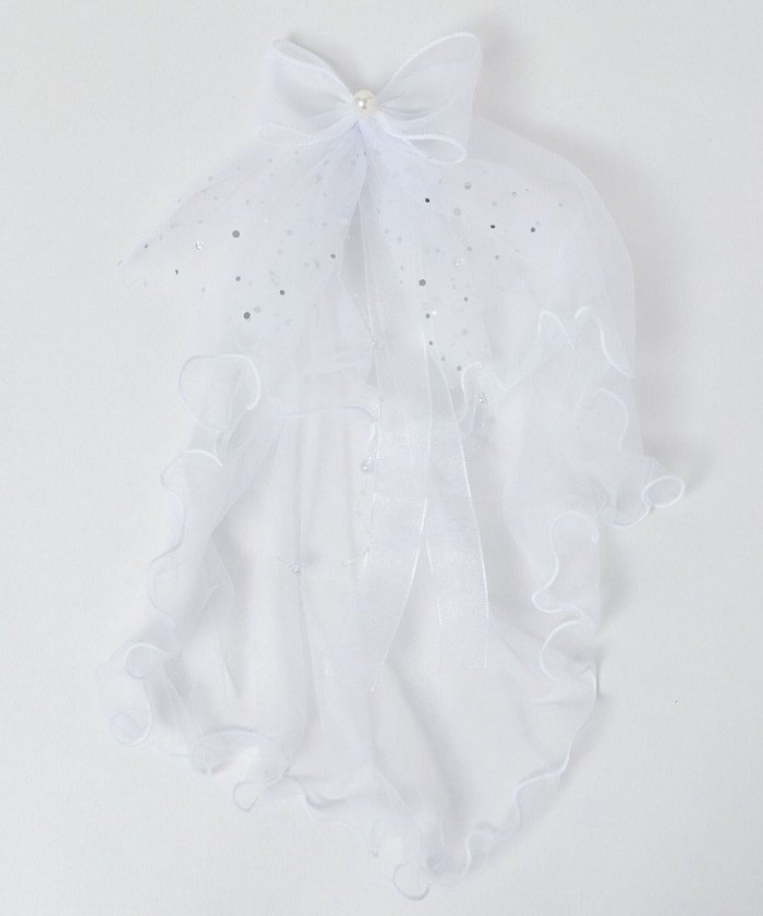 【ウィゴー/WEGO】のキラキラホワイトベール インテリア・キッズ・メンズ・レディースファッション・服の通販 founy(ファニー) https://founy.com/ ファッション Fashion レディースファッション Fashion for Women シュシュ&ヘアアクセ/ヘアアレンジ Scrunchies & Hair Accessories おすすめ Recommended / Our Picks アクセサリー Fashion Accessories グリッター Glitter, Sparkle スマホ Smartphone, Mobile Device リボン Ribbon, Bow 卒業式 Graduation Ceremony |ID: prp329100004842095 ipo3291000000035812192