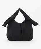 【ラ バガジェリー/LA BAGAGERIE】の【maison vert】 【撥水】リボンフワフワ2WAYトート ブラック|ID: prp329100004842125 ipo3291000000035835024