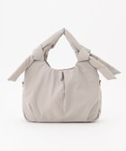 【ラ バガジェリー/LA BAGAGERIE】の【maison vert】 【撥水】リボンフワフワ2WAYトート ライトグレー|ID: prp329100004842125 ipo3291000000035835027