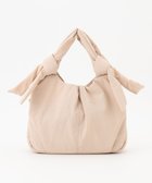 【ラ バガジェリー/LA BAGAGERIE】の【maison vert】 【撥水】リボンフワフワ2WAYトート アイボリー|ID: prp329100004842125 ipo3291000000035835030