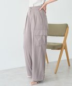 【アメリカンホリック/AMERICAN HOLIC】のサテンカーゴパンツ Gray Beige|ID: prp329100004842138 ipo3291000000035463616