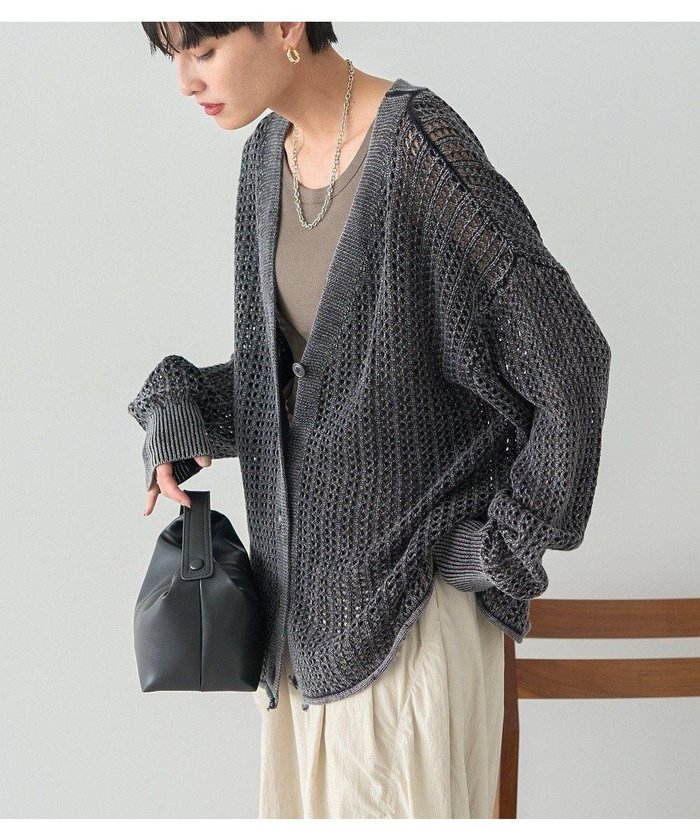 【アメリカンホリック/AMERICAN HOLIC】のメッシュカーディガン インテリア・キッズ・メンズ・レディースファッション・服の通販 founy(ファニー) https://founy.com/ ファッション Fashion レディースファッション Fashion for Women トップス・カットソー Cut & Sew Tops カーディガン・羽織り Layered Style Cardigans おすすめ Recommended / Our Picks インナー Innerwear カーディガン Cardigan, Knitwear ポケット Pocket, Pocket Detail メッシュ Mesh, Net Fabric A/W・秋冬 Autumn/Winter |ID: prp329100004842139 ipo3291000000035834016