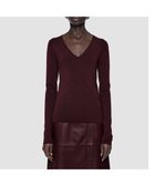 【ジョゼフ/JOSEPH】の【洗える】シルクストレッチVネックトップ 人気、トレンドファッション・服の通販 founy(ファニー) ファッション Fashion レディースファッション Fashion for Women トップス・カットソー Cut & Sew Tops ニット Knit Tops & Sweaters Vネックトップス V-Neck Tops / V-Cut Neckline Shirts カフス Cuff Design シルク Silk, 100% Silk ストレッチ Stretch, Stretchy Fabric スリム Slim, Slim Fit セーター Sweater, Knitwear チューブ Tube, Tube Top フィット Fit, Slim Fit 洗える Machine Washable A/W・秋冬 Autumn/Winter thumbnail Maraschino|ID: prp329100004842151 ipo3291000000035811409