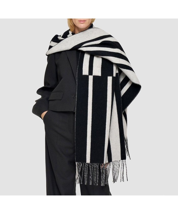 【ジョゼフ/JOSEPH】のウーヴンスカーフ ストライプ インテリア・キッズ・メンズ・レディースファッション・服の通販 founy(ファニー) https://founy.com/ ファッション Fashion レディースファッション Fashion for Women マフラー・スヌード / 冬小物の定番 Scarves & Mufflers アクセサリー Fashion Accessories スカーフ Scarf, Neckwear ストライプ Stripe, Striped Pattern スヌード Snood, Infinity Scarf フリンジ Fringe, Tassel マフラー Scarf, Muffler ロング Long, Long-Length A/W・秋冬 Autumn/Winter |ID: prp329100004842152 ipo3291000000035811437
