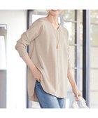 【ティアクラッセ/Tiaclasse】の【安田美沙子さん着用・新色追加・洗える】ラウンドヘムニットチュニック グレージュ|ID: prp329100004842190 ipo3291000000035929061