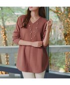 【ティアクラッセ/Tiaclasse】の【安田美沙子さん着用・新色追加・洗える】ラウンドヘムニットチュニック ピンク|ID: prp329100004842190 ipo3291000000035929069