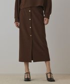 【グレース コンチネンタル/GRACE CONTINENTAL】のラメカットスカート ブラウン|ID: prp329100004842202 ipo3291000000035834453