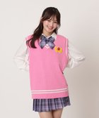 【ウィゴー/WEGO】の【SCHOOLITEM】ワールドペガサスコラボベスト Sピンク|ID: prp329100004842210 ipo3291000000035811853