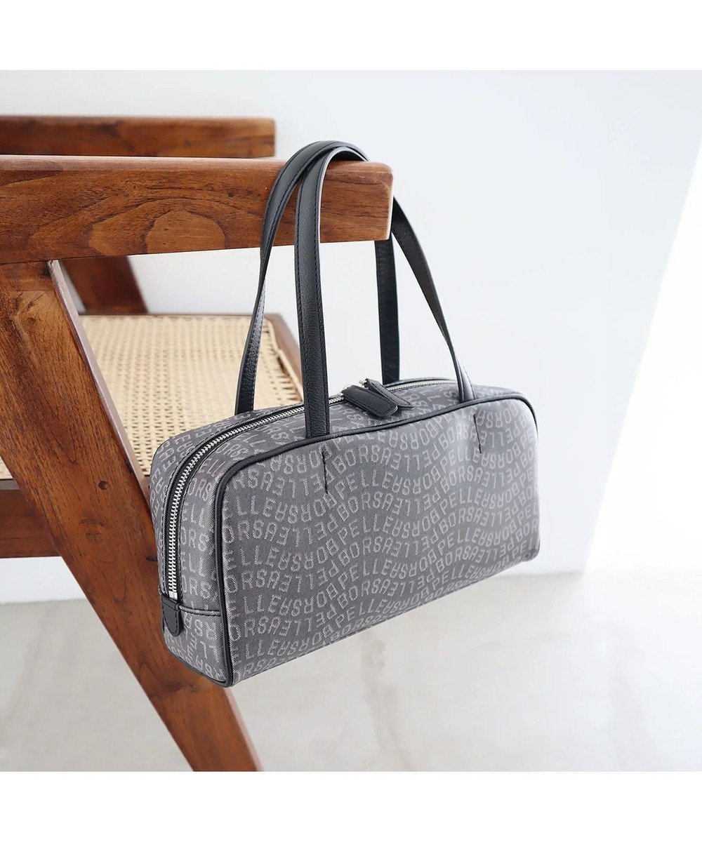 【ペレボルサ/PELLE BORSA】のスモールボストン Grise グリーズ 9116 人気、トレンドファッション・服の通販 founy(ファニー) 　ファッション　Fashion　レディースファッション　Fashion for Women　コンパクト　Compact, Small Size　コーティング　Coating, Coated Finish　軽量　Lightweight, Ultra Light　スクエア　Square, Square Shape　スタイリッシュ　Stylish, Fashionable　財布　Wallet, Purse　トレンド　Trend, Trending Now　ベーシック　Basic, Essential　ボストン　Boston　ボストンバッグ　Boston Bag, Retro Bag　ポケット　Pocket, Pocket Detail　エレガント 上品　Elegant　 other-1|ID: prp329100004842222 ipo3291000000035812993