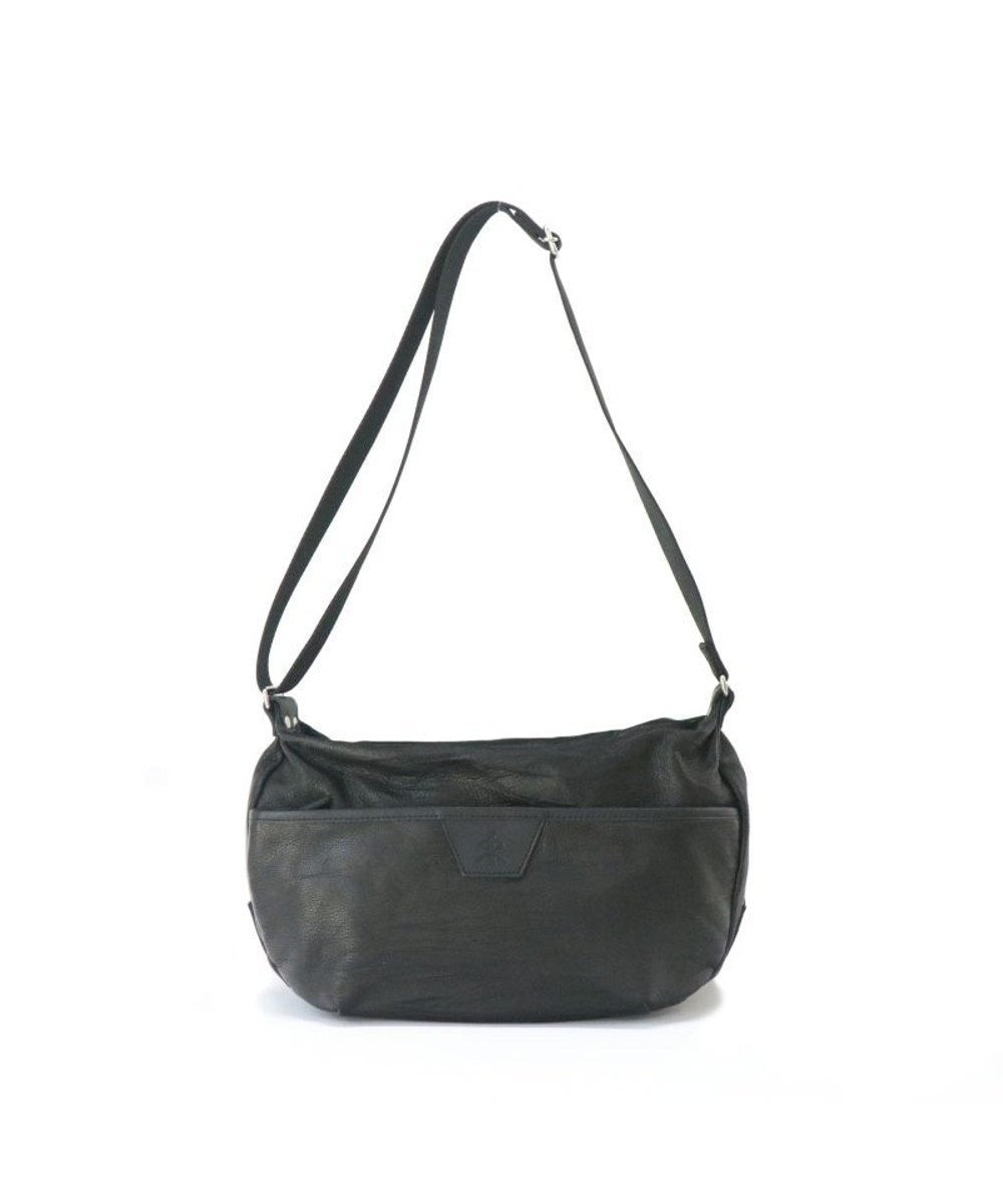 【レガロフェリーチェ/Regalo Felice】の【日本製 / 本牛革 / 大容量】ショルダー小 / REGALO インテリア・キッズ・メンズ・レディースファッション・服の通販 founy(ファニー) 　ファッション　Fashion　レディースファッション　Fashion for Women　ショルダー　Shoulder, Shoulder Strap　パッチワーク　Patchwork, Mixed Fabric　ポケット　Pocket, Pocket Detail　日本製　Made In Japan　旅行　Travel　BK(ブラック)|ID: prp329100004842229 ipo3291000000035835886