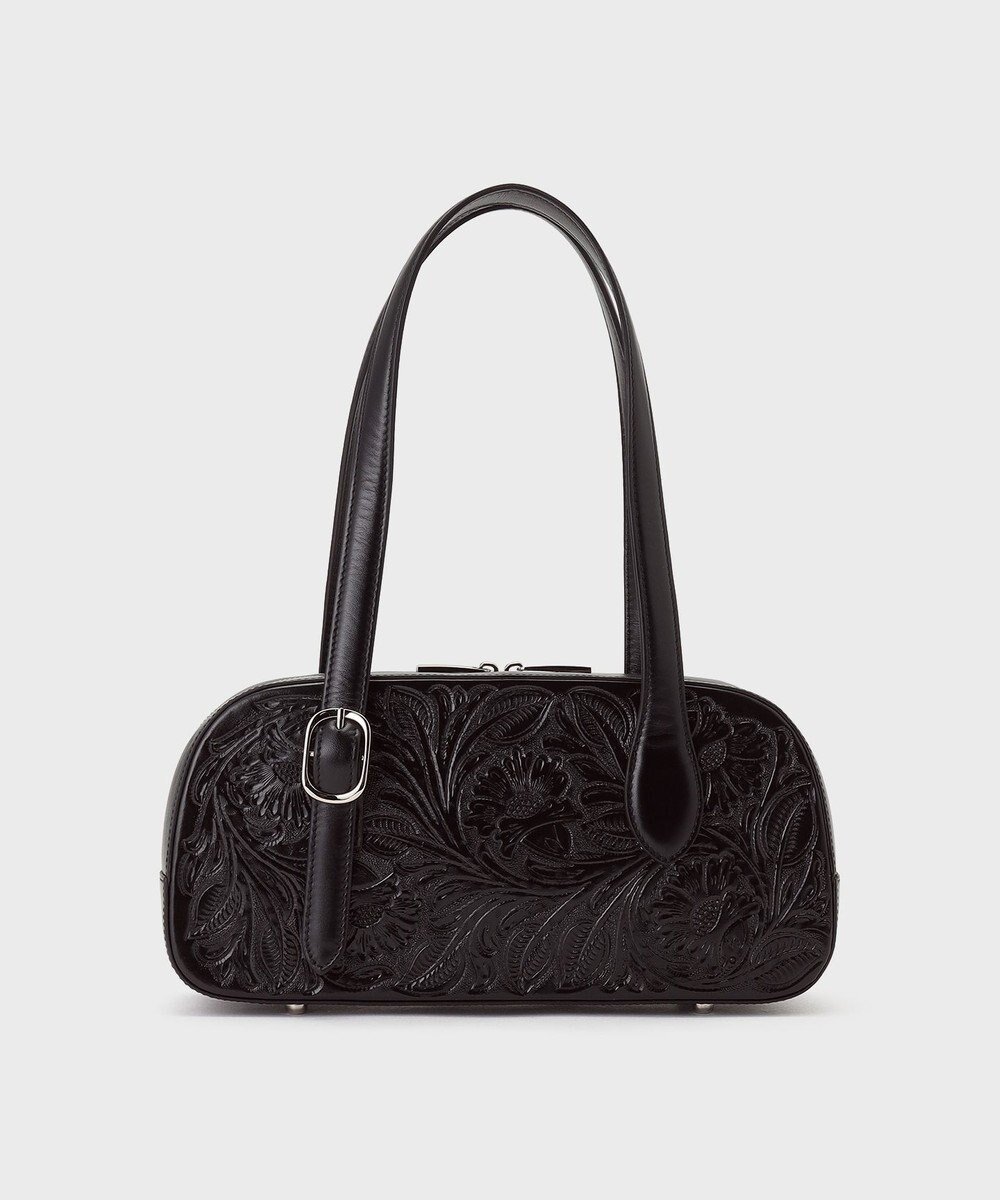 【グレース コンチネンタル/GRACE CONTINENTAL】のLandscape Boston インテリア・キッズ・メンズ・レディースファッション・服の通販 founy(ファニー) 　ファッション　Fashion　レディースファッション　Fashion for Women　ウォレット　Wallet　ヴィンテージ　Vintage Style　傘　Umbrella, Parasol　スマート　Smart, Elegant　財布　Wallet, Purse　トレンド　Trend, Trending Now　定番　Standard, Basic Item　フラワー　Flower, Floral　ボストン　Boston　ポーチ　Pouch, Small Case　ブラック|ID: prp329100004842234 ipo3291000000035813239