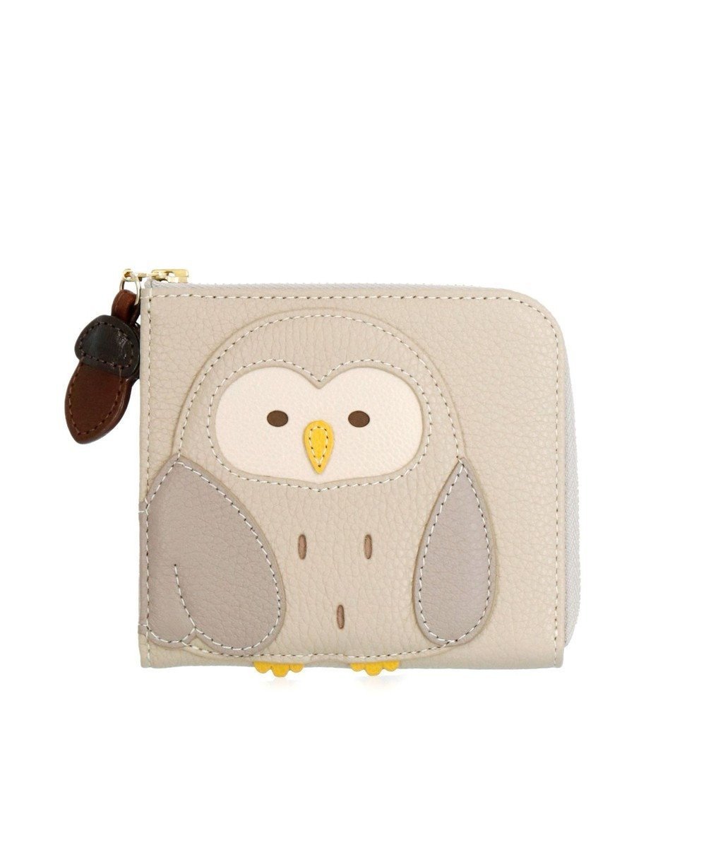 【イビサ/IBIZA】のアニマーダ 牛革 L字ファスナー財布(フクロウ) 人気、トレンドファッション・服の通販 founy(ファニー) 　ファッション　Fashion　レディースファッション　Fashion for Women　ミニ財布・二つ折り財布　Wallets & Card Cases　ウォレット　Wallet　コレクション　Collection, Seasonal Line　コンパクト　Compact, Small Size　財布　Wallet, Purse　バランス　Balance, Style Balance　フォルム　Silhouette, Form　ポケット　Pocket, Pocket Detail　エレガント 上品　Elegant　 other-1|ID: prp329100004842264 ipo3291000000035836181