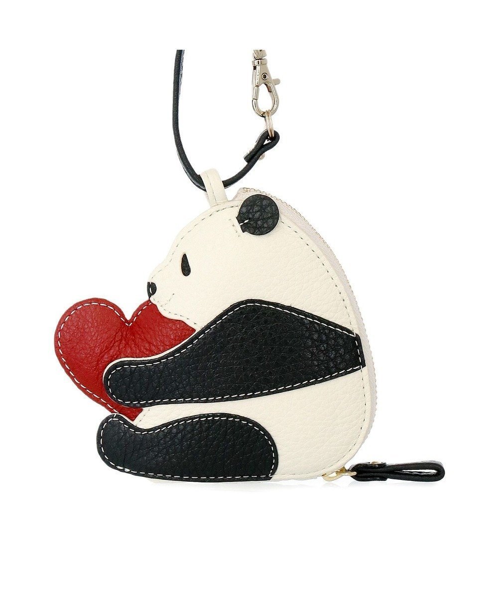 【イビサ/IBIZA】のアニマーダ 牛革 マルチケース(パンダ) インテリア・キッズ・メンズ・レディースファッション・服の通販 founy(ファニー) 　ファッション　Fashion　レディースファッション　Fashion for Women　ミニ財布・二つ折り財布　Wallets & Card Cases　コレクション　Collection, Seasonal Line　財布　Wallet, Purse　チャーム　Charm, Pendant　ネイル　Nail, Nail Art　エレガント 上品　Elegant　白|ID: prp329100004842270 ipo3291000000035617083