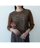 【自由区/JIYU-KU】の【カトリエムブーケ】Tricot de dentelle レースプルオーバーニット 人気、トレンドファッション・服の通販 founy(ファニー) ファッション Fashion レディースファッション Fashion for Women トップス・カットソー Cut & Sew Tops ニット Knit Tops & Sweaters カジュアルプルオーバー・ニットトップス Pullovers & Knit Tops / Casual Pullovers インナー Innerwear シルク Silk, 100% Silk セーター Sweater, Knitwear レース Lace, Lace Fabric A/W・秋冬 Autumn/Winter thumbnail キャメル|ID: prp329100004842275 ipo3291000000035813309