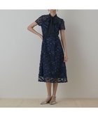 【グレース コンチネンタル/GRACE CONTINENTAL】のフラワ-フレアドレス 人気、トレンドファッション・服の通販 founy(ファニー) ファッション Fashion レディースファッション Fashion for Women ワンピース Dresses フォーマル・パーティードレス・結婚式用ドレス Elegant & Casual Dresses オリエンタル Oriental Pattern ドレス Dress, One-Piece フィット Fit, Slim Fit フラワー Flower, Floral フレア Flare, Flared A/W・秋冬 Autumn/Winter thumbnail ネイビー|ID: prp329100004842277 ipo3291000000035586416