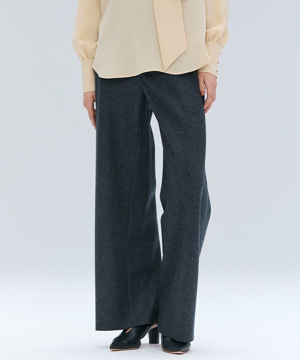 【ベイジ,/BEIGE,】の【Precious掲載】MONTAIGNE / イージーウエストウールワイドパンツ インテリア・キッズ・メンズ・レディースファッション・服の通販 founy(ファニー) 　雑誌掲載アイテム　Magazine Picks & Fashion Features　ファッション雑誌　Fashion Magazines　プレシャス　Precious　ファッション　Fashion　レディースファッション　Fashion for Women　パンツ　Pants & Trousers　2月号　February Issue, Feb. Edition　カットオフ　Cut-Off Design　ショート　Short, Short Length　トレンド　Trend, Trending Now　バランス　Balance, Style Balance　リラックス　Relax, Relaxed Fit　ロング　Long, Long-Length　ワイド　Wide, Wide Fit　人気　Popular, Best Seller　今季　This Season, Current Season　A/W・秋冬　Autumn/Winter　雑誌　Magazine, Fashion Magazine　C.Gray|ID: prp329100004842282 ipo3291000000035287219