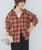 【アメリカンホリック/AMERICAN HOLIC】のチェックフードシャツ Red|ID: prp329100004842285 ipo3291000000035773418