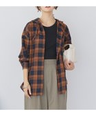 【アメリカンホリック/AMERICAN HOLIC】のチェックフードシャツ Navy|ID: prp329100004842285 ipo3291000000035773422