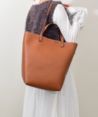 【インター ショシュール/INTER-CHAUSSURES】の【ANDREA CARDONE】シュリンクレザートート ブラウン|ID: prp329100004842287 ipo3291000000035836258