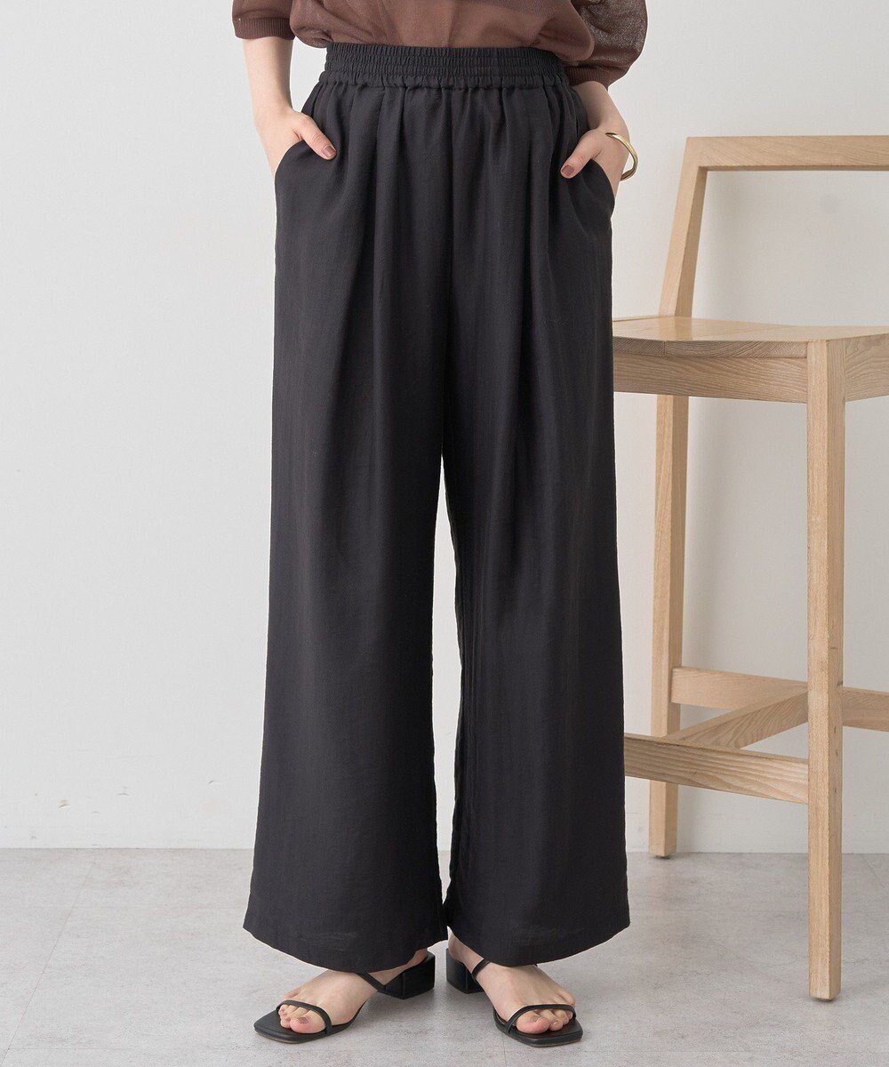 【アースミュージックアンドエコロジー/earth music&ecology】のリラックスタックパンツ インテリア・キッズ・メンズ・レディースファッション・服の通販 founy(ファニー) ファッション Fashion レディースファッション Fashion for Women パンツ Pants & Trousers おすすめ Recommended / Our Picks ギャザー Gathered, Ruffled フィット Fit, Slim Fit フォルム Silhouette, Form ボックス Boxy, Box Shape ポケット Pocket, Pocket Detail ヨーク Yoke, Yoke Design ワイド Wide, Wide Fit A/W・秋冬 Autumn/Winter 軽量 Lightweight, Ultra Light Black|ID: prp329100004842311 ipo3291000000035812542