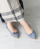 【ブリジット バーキン/Bridget Birkin】の【Bridget Birkin】ポインテッドデイリーバレエシューズ 人気、トレンドファッション・服の通販 founy(ファニー) ファッション Fashion レディースファッション Fashion for Women インソール Shoe Insole シューズ Shoes, Footwear バレエ Ballet, Ballet Style フィット Fit, Slim Fit リボン Ribbon, Bow 抗菌 Antibacterial, Bacteria-Resistant thumbnail ブルー雑材|ID: prp329100004842313 ipo3291000000035812568