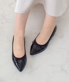 【ブリジット バーキン/Bridget Birkin】の【Bridget Birkin】ポインテッドデイリーバレエシューズ 人気、トレンドファッション・服の通販 founy(ファニー) ファッション Fashion レディースファッション Fashion for Women インソール Shoe Insole シューズ Shoes, Footwear バレエ Ballet, Ballet Style フィット Fit, Slim Fit リボン Ribbon, Bow 抗菌 Antibacterial, Bacteria-Resistant thumbnail ブラックエナメル|ID: prp329100004842313 ipo3291000000035812570