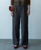 【自由区/JIYU-KU】の【カトリエムブーケ】Pantalon large ワイドストレートパンツ チャコール|ID: prp329100004842316 ipo3291000000035835453