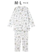 【ワコール/WACOAL】のワコール_リラックス&スリープ パジャマ キルトニット素材(本体) あったか 長袖 長ズボン ミントン レディース NDW458 /ワコール 人気、トレンドファッション・服の通販 founy(ファニー) ファッション Fashion レディースファッション Fashion for Women トップス・カットソー Cut & Sew Tops ニット Knit Tops & Sweaters キルト Quilt, Quilted Fabric 長袖 Long Sleeve, Full Sleeve パジャマ Pajamas, Sleepwear フラワー Flower, Floral ボトム Bottoms, Lower Wear モチーフ Motif, Design Theme リラックス Relax, Relaxed Fit thumbnail ホワイト|ID: prp329100004842322 ipo3291000000035835509