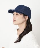 【ムーンバット/MOONBAT】のFURLA(フルラ)デニムキャップ UVカット 帽子 ネイビーブルー|ID: prp329100004842327 ipo3291000000035812750