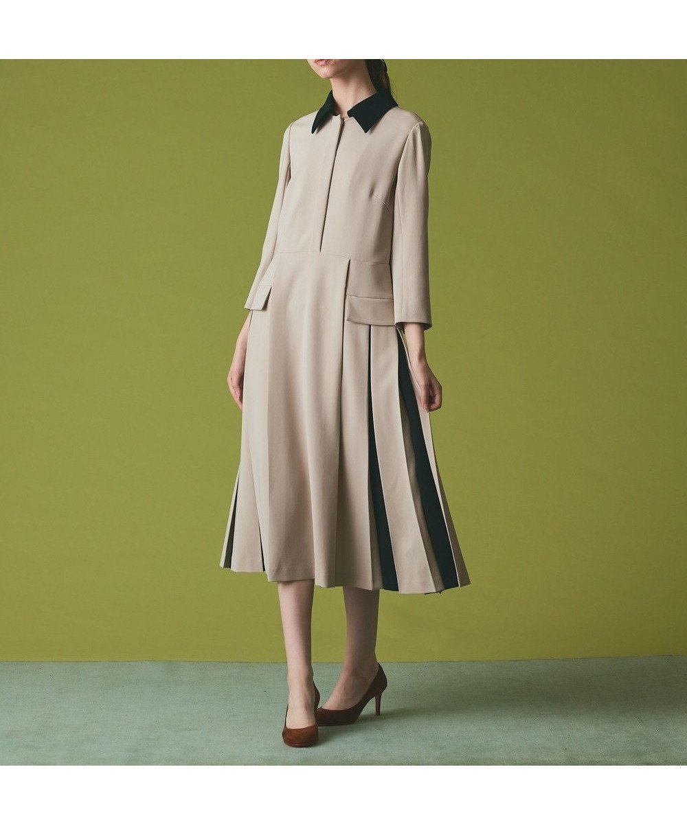 【グレース コンチネンタル/GRACE CONTINENTAL】のクレリックバイカラーワンピース 人気、トレンドファッション・服の通販 founy(ファニー) ファッション Fashion レディースファッション Fashion for Women ワンピース Dresses アクセサリー Fashion Accessories クラシカル Classical, Vintage-Inspired ダウン Down, Puffer ダブル Double, Double-Breasted ドレス Dress, One-Piece パール Pearl, Pearl Accent プリーツ Pleats, Pleated ボックス Boxy, Box Shape ミリタリー Military, Army Style モダン Modern, Contemporary A/W・秋冬 Autumn/Winter おすすめ Recommended / Our Picks other-1|ID: prp329100004842335 ipo3291000000035837167
