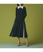 【グレース コンチネンタル/GRACE CONTINENTAL】のクレリックバイカラーワンピース 人気、トレンドファッション・服の通販 founy(ファニー) ファッション Fashion レディースファッション Fashion for Women ワンピース Dresses アクセサリー Fashion Accessories クラシカル Classical, Vintage-Inspired ダウン Down, Puffer ダブル Double, Double-Breasted ドレス Dress, One-Piece パール Pearl, Pearl Accent プリーツ Pleats, Pleated ボックス Boxy, Box Shape ミリタリー Military, Army Style モダン Modern, Contemporary A/W・秋冬 Autumn/Winter おすすめ Recommended / Our Picks thumbnail ブラック|ID: prp329100004842335 ipo3291000000035837171