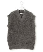 【23区/NIJYUSANKU】の【GOLD LABEL】ファーモール ベスト ライトグレー系|ID: prp329100004842343 ipo3291000000035837242