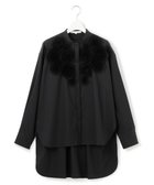 【23区/NIJYUSANKU】の【GOLD LABEL】ライトタフタ チュール刺繍 シャツ 人気、トレンドファッション・服の通販 founy(ファニー) ファッション Fashion レディースファッション Fashion for Women トップス・カットソー Cut & Sew Tops シャツ・ブラウス・オフィスカジュアル Elegant Blouses & Button-Ups コレクション Collection, Seasonal Line シンプル Simple, Minimal ストレッチ Stretch, Stretchy Fabric スマート Smart, Elegant とろみ Fluid, Flowy Fabric タフタ Taffeta, Structured Fabric チュール Tulip, Tulip Motif ハーフ Half, Half-Length フロント Front, Front Design A/W・秋冬 Autumn/Winter 冬 Winter / This Winter エレガント 上品 Elegant 2025年 2025 2025-2026秋冬・A/W Autumn/Winter 2025–26 AW25–26 thumbnail ブラック系|ID: prp329100004842344 ipo3291000000035814218