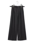 【23区/NIJYUSANKU】の【GOLD LABEL/見上愛さん着用】ウールシルクギャバジン グルカパンツ ブラック系|ID: prp329100004842348 ipo3291000000035814326