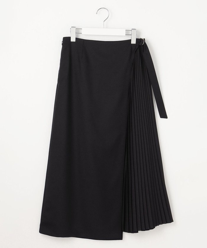 【23区/NIJYUSANKU】の【GOLD LABEL】TWシアーコンビ ラップスカート インテリア・キッズ・メンズ・レディースファッション・服の通販 founy(ファニー) https://founy.com/ ファッション Fashion レディースファッション Fashion for Women スカート Skirts アシンメトリー Asymmetrical Style コレクション Collection, Seasonal Line シアー Sheer, See-Through シンプル Simple, Minimal ストレッチ Stretch, Stretchy Fabric スマート Smart, Elegant フラット Flat, Flat Shoes プリーツ Pleats, Pleated ラップ Wrap, Wrap Design A/W・秋冬 Autumn/Winter 冬 Winter / This Winter 2025年 2025 2025-2026秋冬・A/W Autumn/Winter 2025–26 AW25–26 |ID: prp329100004842349 ipo3291000000035814361