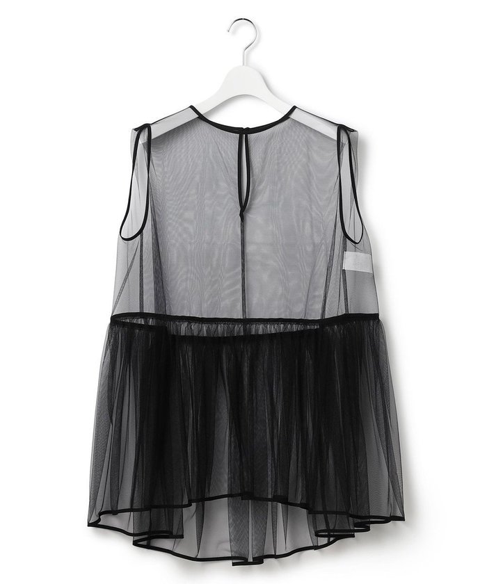 【23区/NIJYUSANKU】の【GOLD LABEL/見上愛さん着用】チュール ペプラムブラウス インテリア・キッズ・メンズ・レディースファッション・服の通販 founy(ファニー) https://founy.com/ ファッション Fashion レディースファッション Fashion for Women トップス・カットソー Cut & Sew Tops シャツ・ブラウス・オフィスカジュアル Elegant Blouses & Button-Ups ギャザー Gathered, Ruffled コレクション Collection, Seasonal Line シンプル Simple, Minimal スマート Smart, Elegant チュール Tulip, Tulip Motif ティアード Tiered, Tiered Style フォルム Silhouette, Form ペプラム Peplum, Flared Hem A/W・秋冬 Autumn/Winter 冬 Winter / This Winter 2025年 2025 2025-2026秋冬・A/W Autumn/Winter 2025–26 AW25–26 |ID: prp329100004842354 ipo3291000000035814504