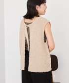 【アメリカンホリック/AMERICAN HOLIC】のテープヤーンバックシャンベスト Beige|ID: prp329100004842368 ipo3291000000035836344