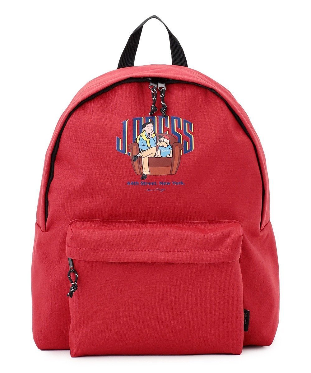 【ジェイ プレス/J.PRESS / MEN】の【AaronChang】【UNISEX】ナイロンキャンバス バックパック インテリア・キッズ・メンズ・レディースファッション・服の通販 founy(ファニー) 　ファッション　Fashion　レディースファッション　Fashion for Women　バッグ　Bags　イラスト　Illustration　キャンバス　Canvas, Canvas Fabric　デイパック　Daypack, Casual Backpack　プリント　Print, Printed Pattern　ベーシック　Basic, Essential　ユニセックス　Unisex, Genderless　リュック　Backpack, Rucksack　オールドローズ系|ID: prp329100004842383 ipo3291000000035836464