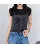 【アメリカンホリック/AMERICAN HOLIC】の【2WAY】シャギーニットチューブトップ Charcoal Gray|ID: prp329100004842386 ipo3291000000035813906