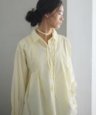 【クラフトスタンダードブティック/CRAFT STANDARD BOUTIQUE】のタイ付きタックシャツチュニック 人気、トレンドファッション・服の通販 founy(ファニー) ファッション Fashion レディースファッション Fashion for Women トップス・カットソー Cut & Sew Tops シャツ・ブラウス・オフィスカジュアル Elegant Blouses & Button-Ups ダウン Down, Puffer チュニック Tunic, Long Top トレンド Trend, Trending Now ポケット Pocket, Pocket Detail マキシ Maxi, Full Length ワイド Wide, Wide Fit A/W・秋冬 Autumn/Winter おすすめ Recommended / Our Picks ビジネス 仕事 通勤 Business / Work / Commuting thumbnail Light Yellow|ID: prp329100004842391 ipo3291000000035916875