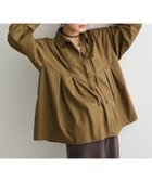 【クラフトスタンダードブティック/CRAFT STANDARD BOUTIQUE】のタイ付きタックシャツチュニック 人気、トレンドファッション・服の通販 founy(ファニー) ファッション Fashion レディースファッション Fashion for Women トップス・カットソー Cut & Sew Tops シャツ・ブラウス・オフィスカジュアル Elegant Blouses & Button-Ups ダウン Down, Puffer チュニック Tunic, Long Top トレンド Trend, Trending Now ポケット Pocket, Pocket Detail マキシ Maxi, Full Length ワイド Wide, Wide Fit A/W・秋冬 Autumn/Winter おすすめ Recommended / Our Picks ビジネス 仕事 通勤 Business / Work / Commuting thumbnail Khaki|ID: prp329100004842391 ipo3291000000035916878