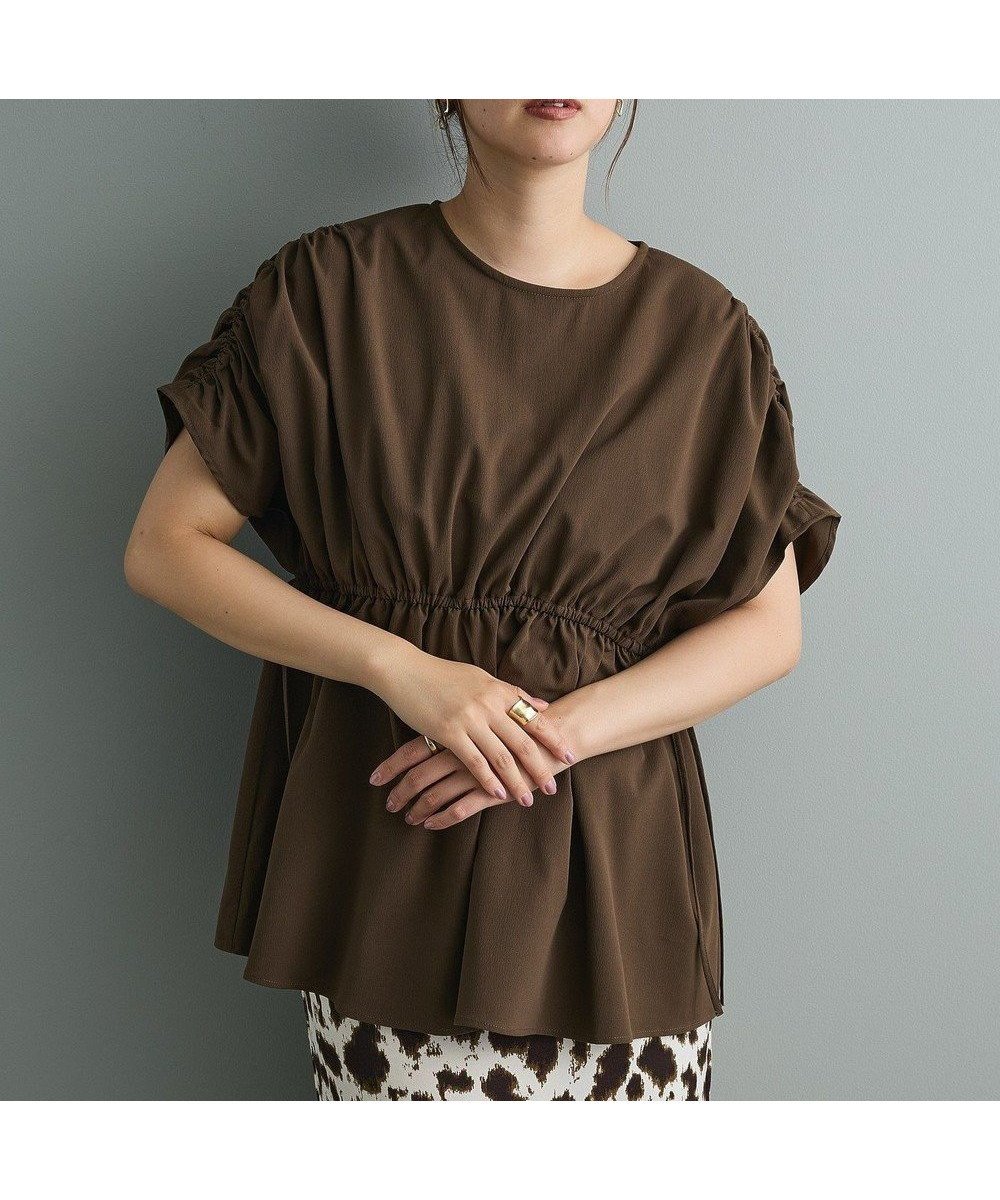 【クラフトスタンダードブティック/CRAFT STANDARD BOUTIQUE】のショルダードロストチュニック インテリア・キッズ・メンズ・レディースファッション・服の通販 founy(ファニー) ファッション Fashion レディースファッション Fashion for Women ワンピース Dresses チュニック Tunic Tops & Dresses インナー Innerwear 秋 Autumn ギャザー Gathered, Ruffled ストレート Straight, Straight Cut タイトスカート Pencil Skirt, Tight Skirt チュニック Tunic, Long Top デニム Denim, Jeans Material 時計 Watch, Wristwatch バランス Balance, Style Balance ブレスレット Bracelet, Wristband ペプラム Peplum, Flared Hem ボトム Bottoms, Lower Wear ポケット Pocket, Pocket Detail リラックス Relax, Relaxed Fit ワイド Wide, Wide Fit A/W・秋冬 Autumn/Winter エレガント 上品 Elegant Brown|ID: prp329100004842396 ipo3291000000035464963